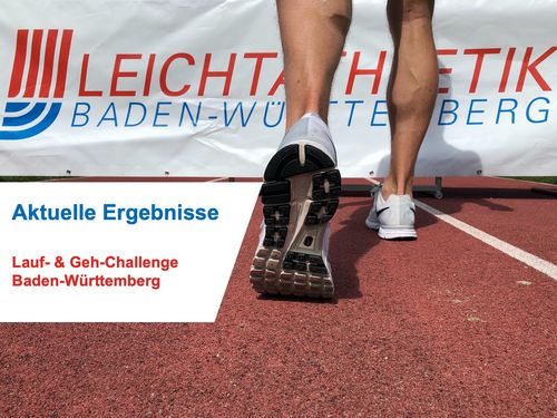 Ergebnisse Lauf- & Geh-Challenge Baden-Württemberg