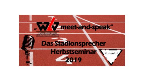 „WLV meet-and-speak“ – das Stadionsprecher Herbstseminar 2019