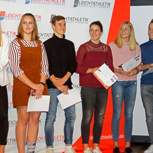 Ehrungsabend Leichtathletik Baden-Württemberg am 1. Dezember 2018 im Kleinkunstkeller in Bietigheim-Bissingen