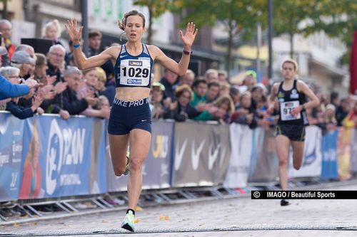 Hanna Klein holt sich den DM-Titel über 10 Kilometer