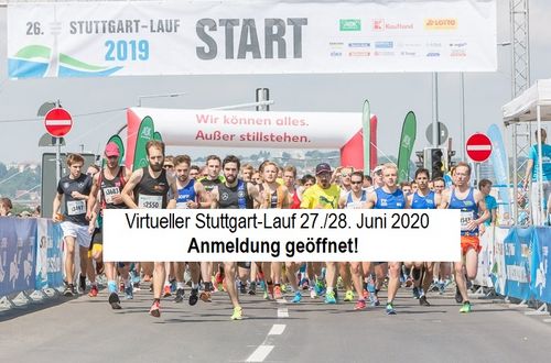 Anmeldung zum virtuellen Stuttgart-Lauf 2020!