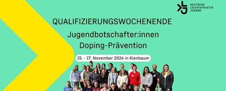 Workshop-Angebot: Komm ins Team der Jugendbotschafter:innen Doping-Prävention 