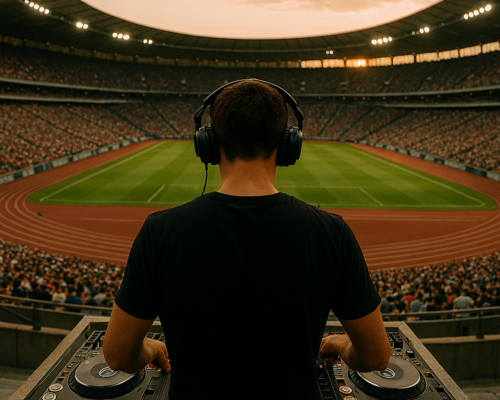 "Mit dem richtigen Beat zu Höchstleistungen" - Workshop zu Musik- und Tontechnik-Wissen für die Leichtathletik