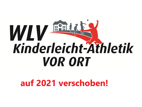 Diesjährige WLV Kinderleicht-Athletik VOR ORT Tour auf 2021 verschoben