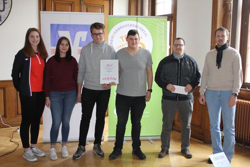 Siegerehrung DLV Mehrkampfabzeichen Schulwettbewerb im Kreis Sigmaringen
