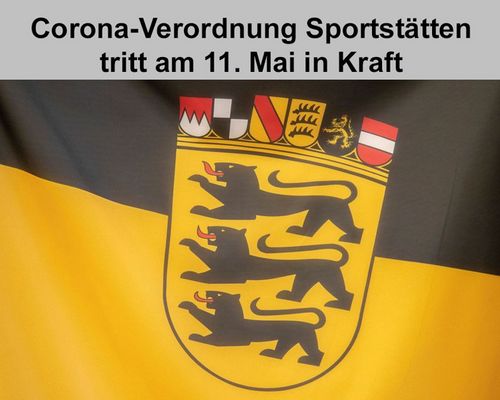 Corona-Verordnung Sportstätten tritt am 11. Mai in Kraft