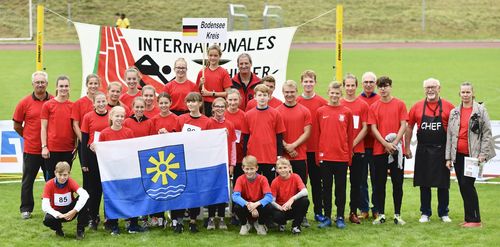 30. Internationales Schülermeeting im Tettnanger Manzenberg-Stadion: Bodenseekreis Dritter